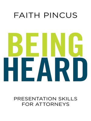 cover image of Being Heard